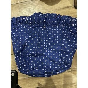 Longaberger CLASSIC BLUE Liner 13" MEASURING Basket 13 Inch